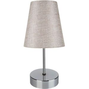 Toscohome Estelya AZ1068 lampe à poser beige chromée