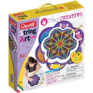 Quercetti String Art Mandala Play Creativo - Dessin créatif avec des fils