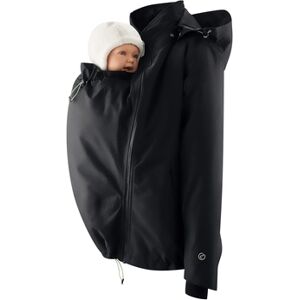 mamalila Veste de portage de bébé Winterfriend noir S