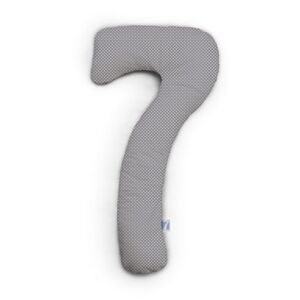 THERALINE Coussin grossesse latéral my7 Jersey pois gris