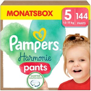 Pampers Couches culottes Harmonie Pants taille 5 12-17 kg pack mensuel 1x144...