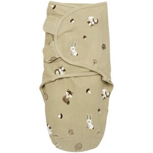 MEYCO Couverture d'emmaillotage bébé Forest Animals Sand 0 - 3 mois