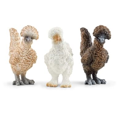 schleich® Figurine trio de poules 42574