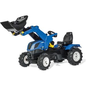 rolly toys Tracteur enfant à pédales rollyFarmtrac New Holland pelle...