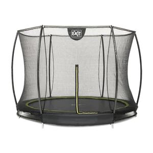 EXIT TOYS EXIT Trampoline de sol Silhouette à filet noir ø 244 cm