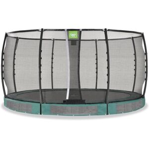 EXIT TOYS EXIT Trampoline enterré enfant Allure Premium ø 427 cm vert