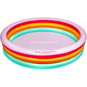 Swim Essentials Piscine enfant gonflable arc-en-ciel Ø 150 cm