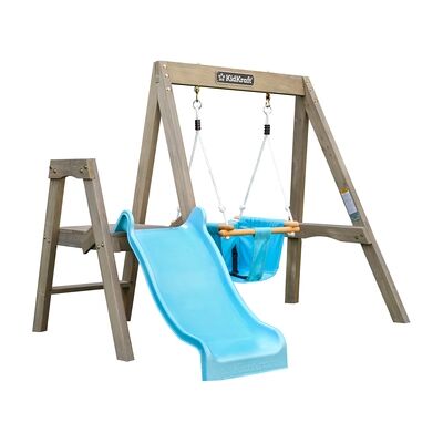 Kidkraft Aire de jeux et escalade enfant toboggan First Play