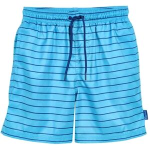 Playshoes Beach-Short milleraies bleu aqua 74/80