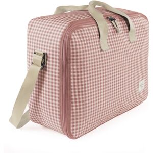 Walking Mum Valise de maternité I Love Vichy rose