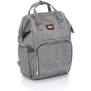 fillikid Sac à langer à dos Paris mélange gris clair