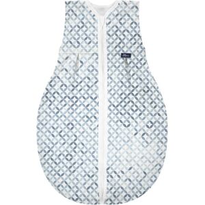 Alvi® Gigoteuse Jersey Light mosaïque bleu/blanc TOG 0.5