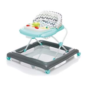 fillikid Trotteur youpala bébé gris/menthe, insert zigzag