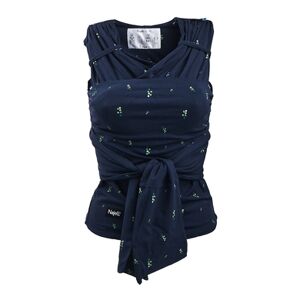 Najell Echarpe de portage Wrap Eucalyptus Navy Blue XS