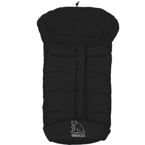 Heitmann Chancelière pour poussette hiver ourson polaire, noir