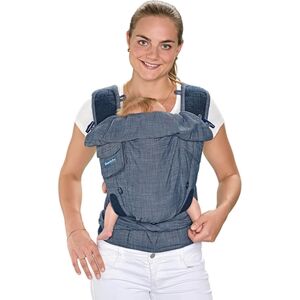 Hoppediz Porte-bébé Bondolino Plus Popeline denim taille unique