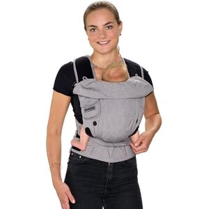 Hoppediz Porte-bébé Bondolino Plus Popeline mélange gris taille unique