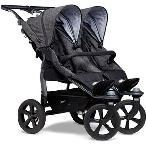 tfk Poussette double côte à côte Duo Ecco Premium anthracite