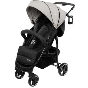 babyGO Poussette compacte Basket Grey Melange