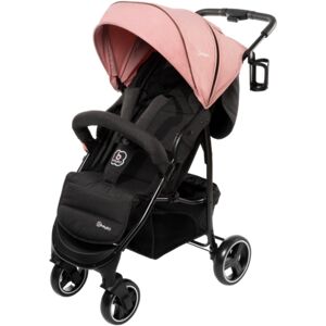 babyGO Poussette compacte Basket Pink Melange