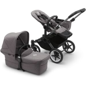 bugaboo Poussette duo combinée 2en1 Donkey 5 Mono Complete Graphite/Grey Melange