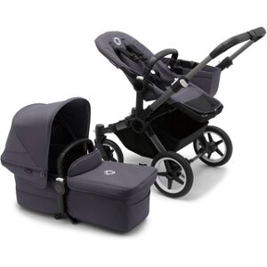 bugaboo Poussette duo combinée 2en1 Donkey 5 Mono Complete Graphite/Stormy Blue