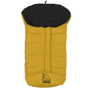 Heitmann Chancelière pour poussette universelle hiver ourson polaire noir ocre