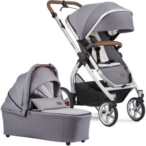 GESSLEIN Poussette duo combinée 2en1 FX4 Life, cloud/étoiles