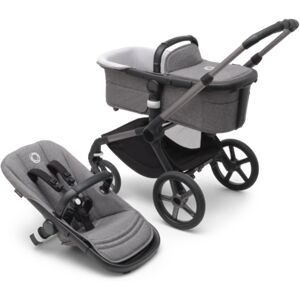 bugaboo Poussette duo combinée 2en1 Fox 5 Base Graphite/Grey Melange