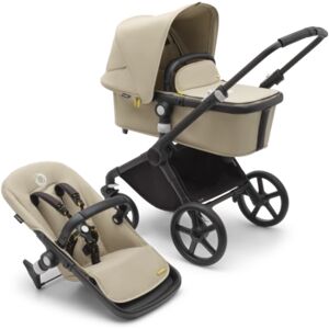 bugaboo Poussette duo combinée 2en1 Fox Cub siège Black/Desert Beige