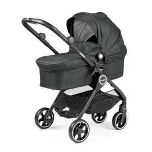 Burigotto Poussette trio combinée 3en1 Leblon Dark Grey