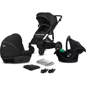 Kinderkraft Poussette trio combinée 3en1 Prime Lite Mink Pro Black