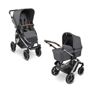 ABC DESIGN Poussette duo combinée 2en1 Salsa 4 Air Asphalt collection 2024