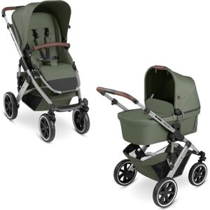 ABC DESIGN Poussette duo combinée 2en1 Salsa 4 Air Olive collection 2024