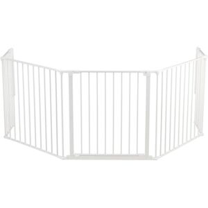 BabyDan Barrière de sécurité multifonction XL, blanc