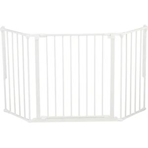 BabyDan Baby Dan Barrière de sécurité enfant modulable Flex M, blanc