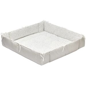 Alvi® Matelas de parc bébé Aqua Dot 70x70/100x100 cm 100x100 cm