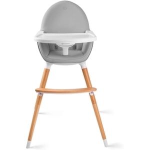 Kinderkraft Chaise haute enfant évolutive Fini gris