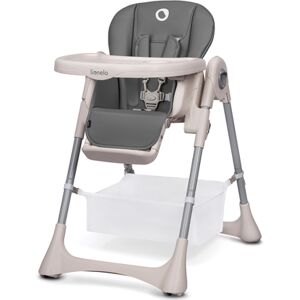 lionelo Chaise haute enfant Zanna Grey Stone