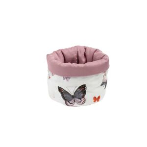 BeBes Collection Panier de rangement enfant papillon multicolore