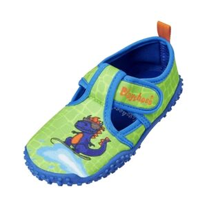 Playshoes Chaussons de bain enfant scratch dinosaure bleu/vert 26/27