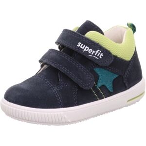 superfit Chaussure basse Moppy bleu / vert clair