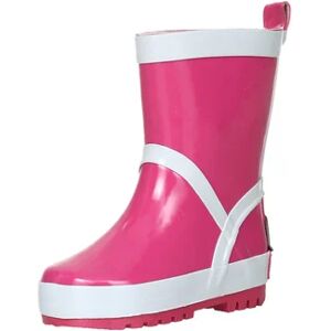 Playshoes Bottes en caoutchouc unies roses 24/25