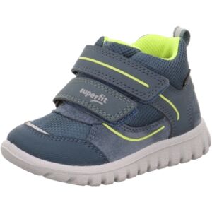 superfit Chaussure basse Sport7 Mini bleue/jaune (moyenne)