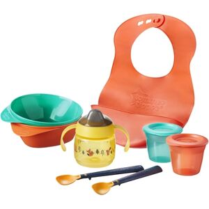 Tommee Tippee Kit premiers repas enfant vaisselle bavoir