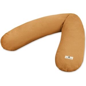 Zöllner JULIUS ZÖLLNER Coussin d'allaitement mousseline cannelle 190 cm