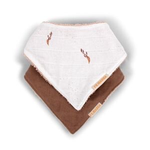 FILIBABBA Bandana bébé Carrot Thief lot de 2