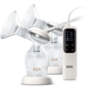 NUK Tire-lait électrique double Soft & Easy batterie téterelles douces...