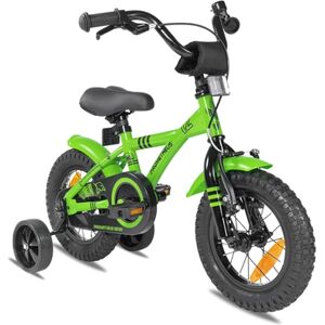 PROMETHEUS BICYCLES® Vélo enfant HAWK 12 pouces, vert/noir