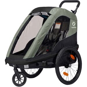 hamax Remorque de vélo enfant Avenida ONE olive green